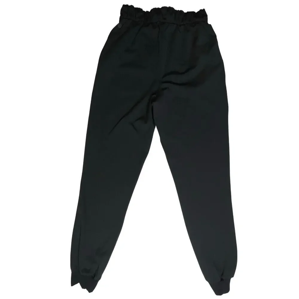 Lululemon Keep Moving Ankle Jogger Pant size 4 Black High Rise Drawstring - Picture 5 of 10